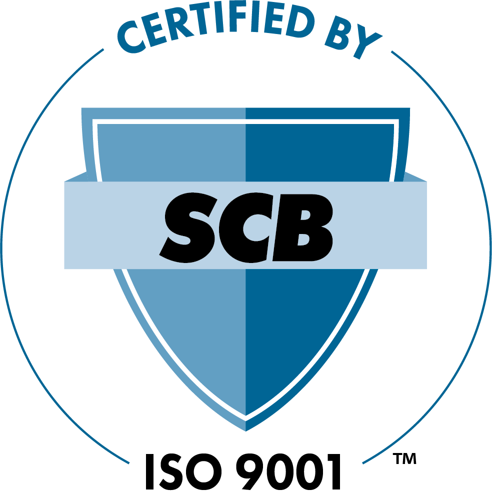 Certified by SCB ISO 9001